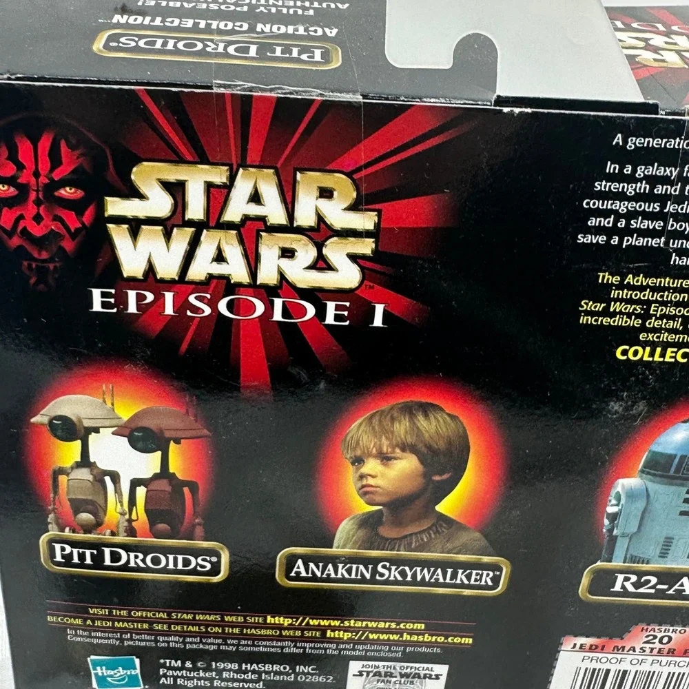 Vintage Hasbro Star Wars Episode I Pit Droids 2-Pack 12